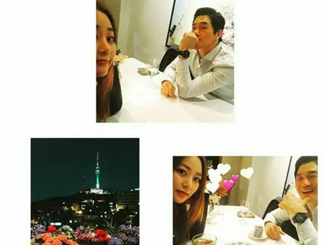 俳優ユ・ジテ －キム・ヒョジン夫妻、幸せなデート写真を公開。