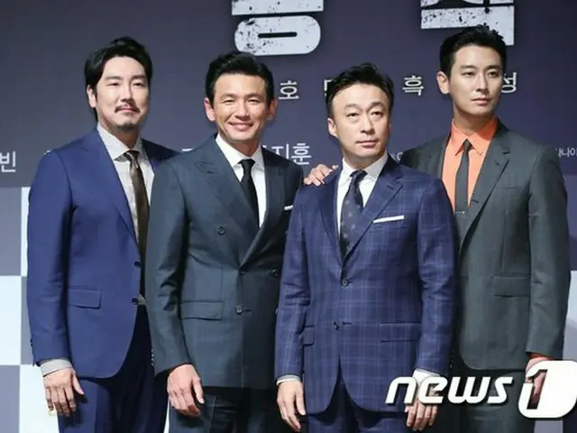 韓国の演技派俳優たち、珍しい組み合わせ。