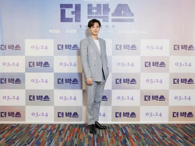 CHANYEOL(EXO)、主演映画「ザ・ボックス」のマスコミ試写会に出席。