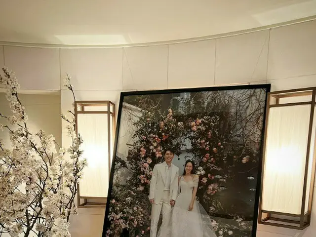 俳優チェ・ソンジュン、ヒョンビン＆ソン・イェジン 結婚式のウェルカムスペースを公開。