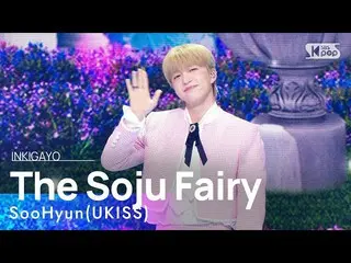 【公式sb1】SooHyun(UKISS)수현(U-KISS_ _ )_  - The Soju Fairy(焼酎の妖精) 人気歌謡_  inkigayo 20