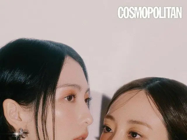 「KARA」ジヨン＆ヨンジ、マガジン「COSMOPOLITAN」2月号の写真公開。