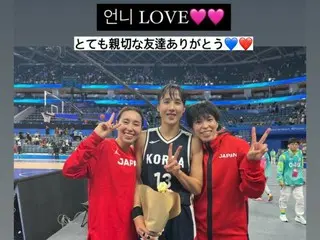 女子バスケットボール韓国代表のキム・ダンビ、日本代表の宮崎早織の投稿に日本語で返信。