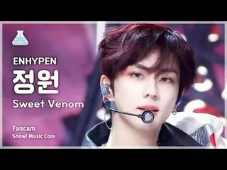 [芸能研究所] ENHYPEN_ _  JUNGWON - Sweet Venom(ENHYPEN_ 庭園 - スイートベノム)FanCam |ショー！ Mus