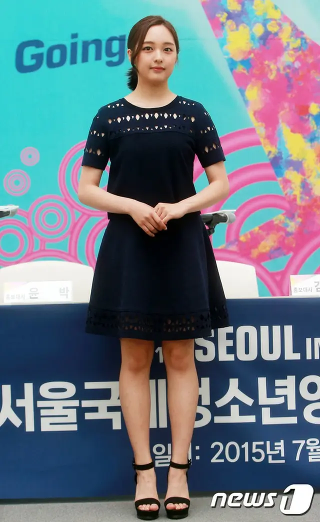 「第17回ソウル国際青少年映画祭」広報大使の女優キム・ボラ
