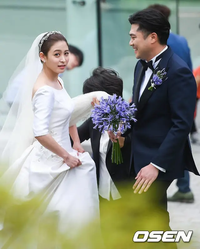 女優パク・ヒボン＆ユン・セヨン監督の結婚式
