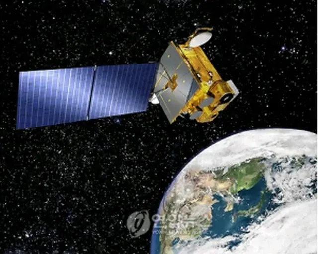 韓国初の気象衛星となる通信海洋気象衛星＝（聯合ニュース）