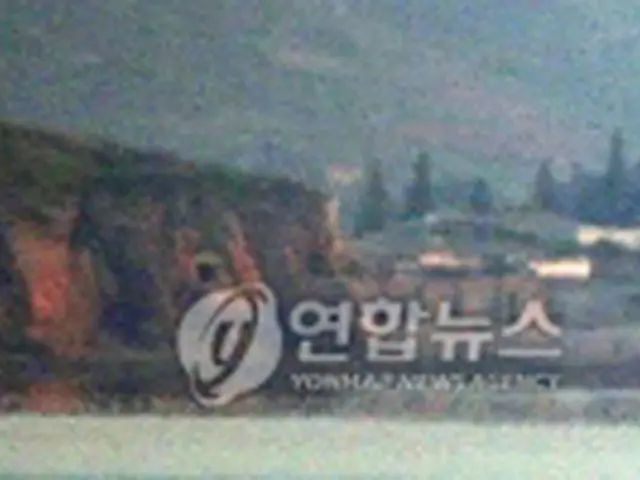 北朝鮮の黄海南道康リョン郡海岸に設置されている海岸砲陣地（資料写真）＝（聯合ニュース）