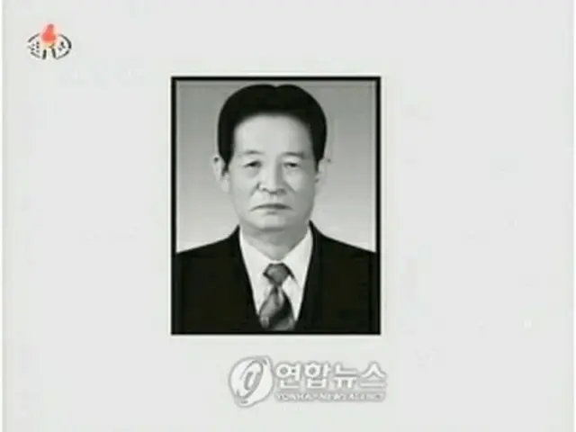 朝鮮中央テレビが配信した李済剛氏の写真＝2日、ソウル（聯合ニュース）