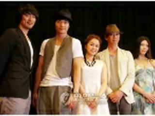 『チョルラの詩』試写会 主演の韓国俳優3人出席