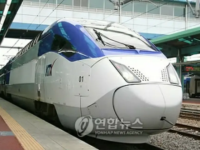 故障した列車と同型のKTX（資料写真）＝（聯合ニュース）