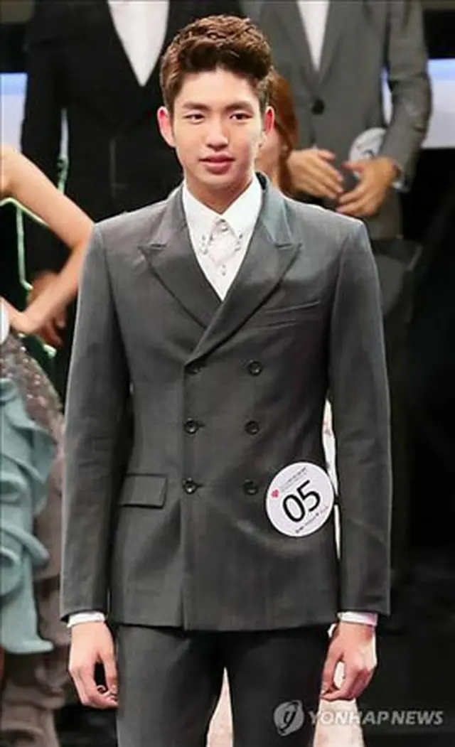 2012スーパーモデル大賞のキム・ギョンウォン