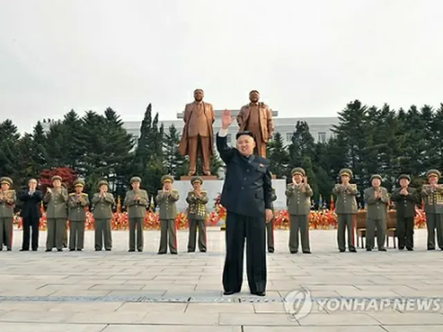 北朝鮮の新指導者、金正恩(キム・ジョンウン)氏=(聯合ニュース)