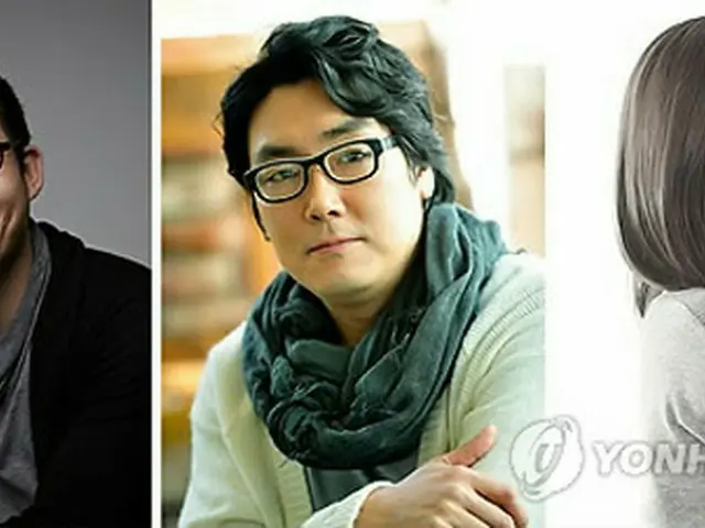 （左から）俳優キム・ソンギュン、チョ・ジヌン、女優ユン・ジニ