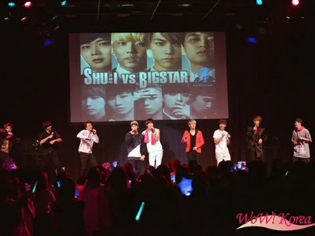 共同ライブ開催した「SHU-I」と「BIGSTAR」