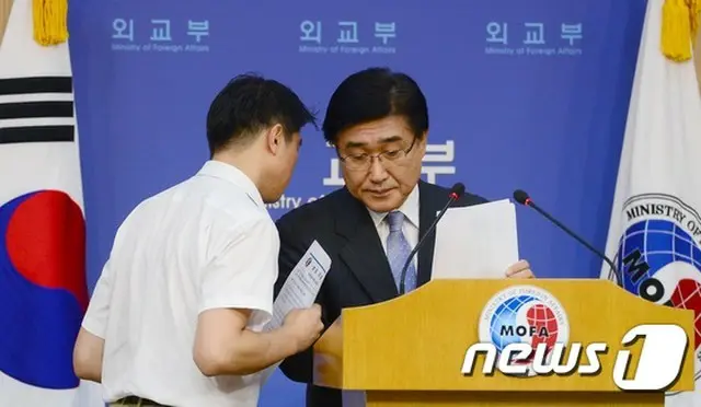 韓国政府は産経新聞の加藤達也前ソウル支局長が朴大統領の名誉を毀損したとして起訴されたことと関連し、「日韓間の外交的問題ではない」という立場を明かした（提供:news1）