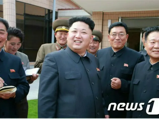 北朝鮮の金正恩第1書記は新たに建てられた平安南道延豊湖の延豊科学者休養所を現地指導したと22日、朝鮮中央通信が報道した。（提供:news1）