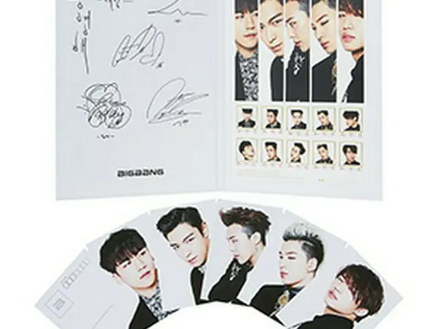 「BIGBANG」、未公開イメージを使用した切手「BIGBANG OFFICIAL STAMP」を、日本/中国/韓国の3か国同時発売！