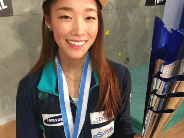“スポーツクライミングの女帝”キム・ジャイン（26）が2年連続で国際スポーツクライミング連盟（IFSC）のワールドカップランキングと世界ラインキング1位を同時に獲得した。