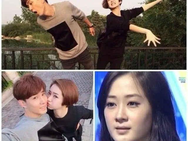 韓国女性歌手ジョアンが2日、死亡したことが伝えられる中、実兄であり男性グループ「TAKE」の元メンバー兼俳優のイ・スンヒョンがコメントを発表した。（画像上、左下は妻チーウェイ:news1）