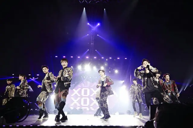 グローバルな人気を誇る韓国人気アイドルグループ「EXO」が、初の単独コンサートツアーの華麗なフィナーレを飾った。（画像:OSEN）