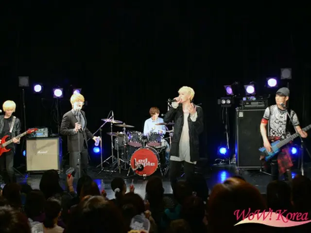 12月29日（月）、韓国の人気バンドグループ「Ledapple」による2014年 the last live tour 「ありがとうね　LEDA」が東京・渋谷WWWにて開催された。