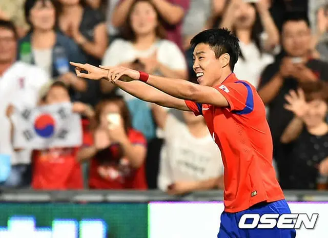 韓国サッカー代表イ・ジョンヒョプ（）がAマッチ初ゴールを決め、アジア杯前最後の親善試合に勝利した。