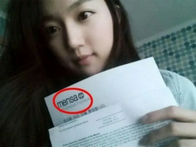 韓国女優ハ・ヨンジュ（27）がメンサ会員であったとの事実が、再び注目を集めている。（提供:news1）