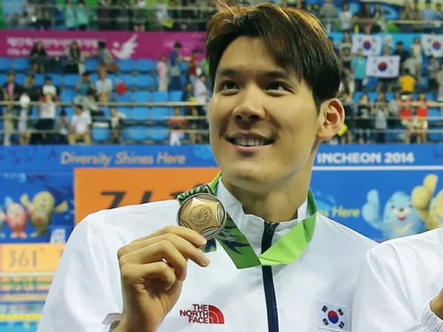 韓国水泳界を代表する“マリンボーイ”パク・テファン（朴泰桓）選手がドーピングテストでの陽性反応について説明した。（提供:news1）