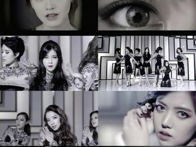 23日正午に公開された韓国ガールズグループ「RAINBOW」の新曲「Black Swan」は容易ではないが、中毒性の強いメロディで耳を引きつけた。（提供:OSEN）