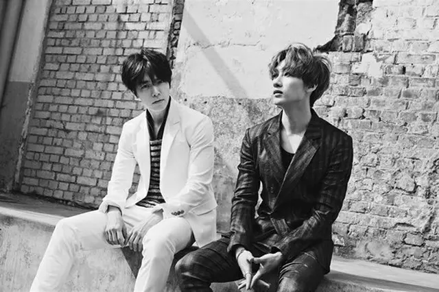韓国アイドルグループ「SUPER JUNIOR」の2人組ユニット「SUPER JUNIOR D＆E」がタイトル曲「君は僕くらい（Growing Pain）」で歌謡界に突風を巻き起こすことを予告している。（提供:OSEN）