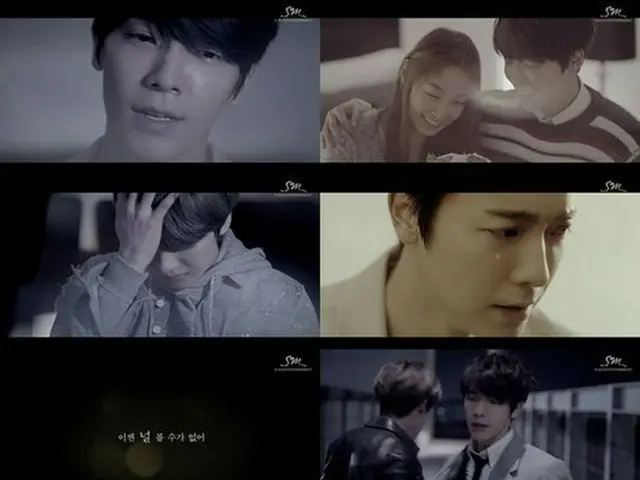 韓国アイドルグループ「SUPER JUNIOR」のユニット、「SUPER JUNIOR D＆E」（ドンへ、ウニョク）が切ない涙で感性を刺激した。（提供:OSEN）