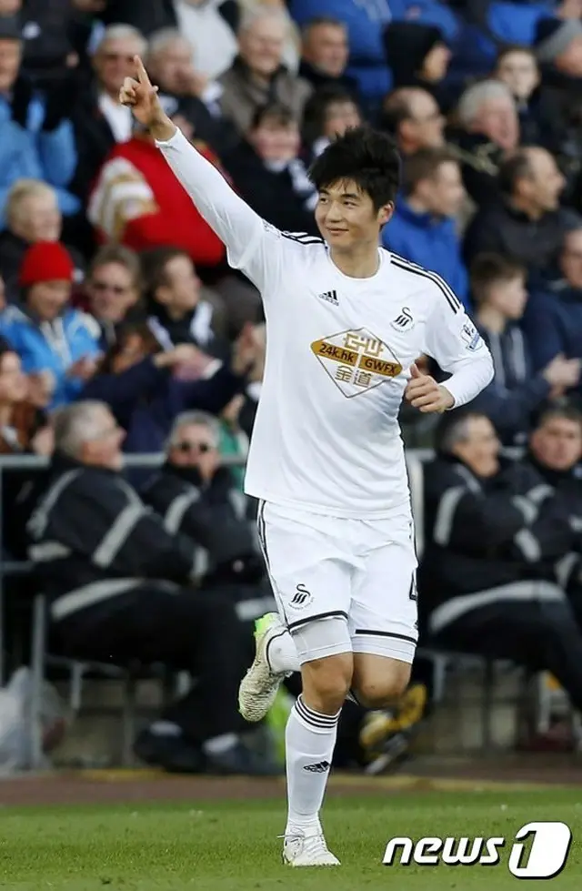 キ・ソンヨン（スウォンジー）がリーグ6号ゴールを放ち、韓国人のイングランド・プレミアリーグにおけるワンシーズン最多ゴールを記録した。