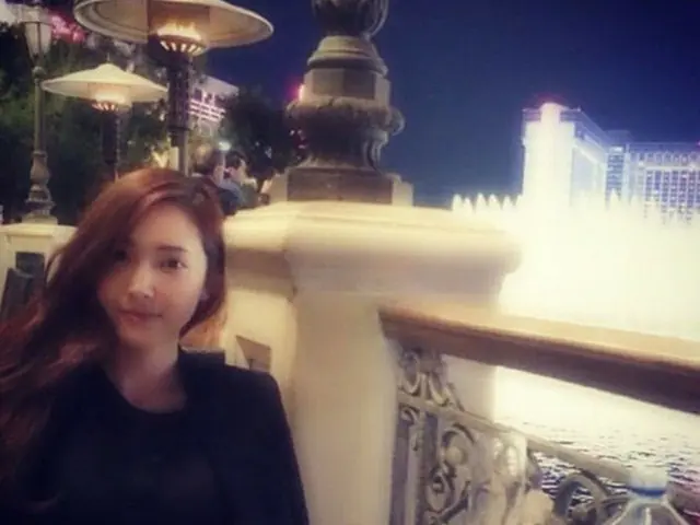 韓国歌手ジェシカ（25）がラスベガスでの近況を公開した。（提供:OSEN）
