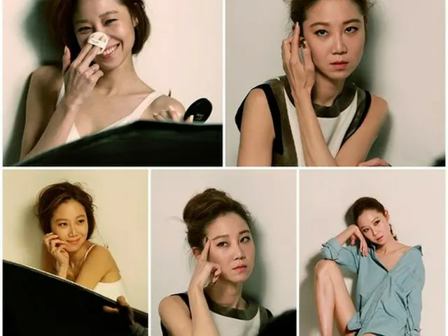 韓国女優コン・ヒョジン（34）の広告撮影現場が公開された。（提供:OSEN）
