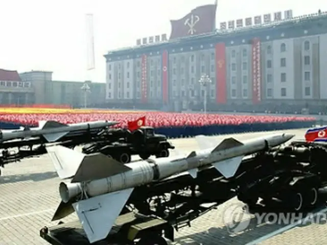 北朝鮮の地対空ミサイル（資料写真）＝（聯合ニュース）