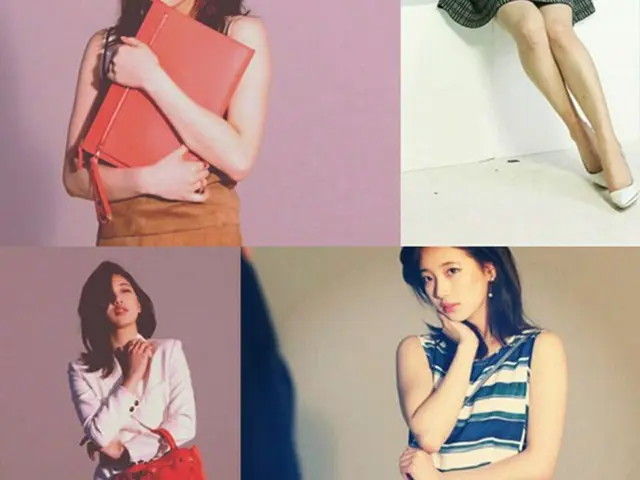 韓国ガールズグループ「Miss A」スジが広告ビハインドカットを公開した。（提供:OSEN）