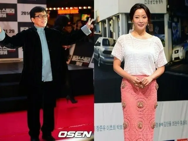 中国最高のスタージャッキー・チェンが親しい韓国女優キム・ヒソンのために「アングリーママ」の現場に超豪華ケータリングをプレゼントした。（提供:OSEN）