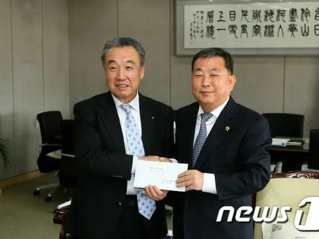 山梨県議会が、韓国中部の忠清北道（チュンチョンブクト）道議会との交流再開を要請した。（提供:news1）