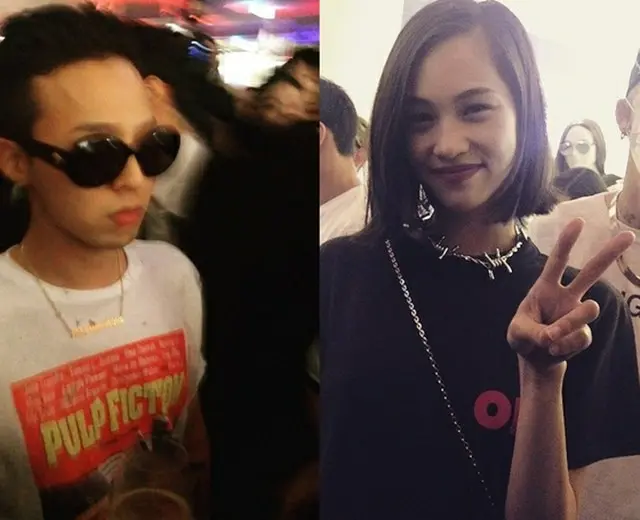 「BIGBANG」のG-DRAGON（26）と日本のトップモデル兼女優・水原希子が同じパーティーに出席した姿がキャッチされた。（ELLE KOREAのInstagram/提供:news1）