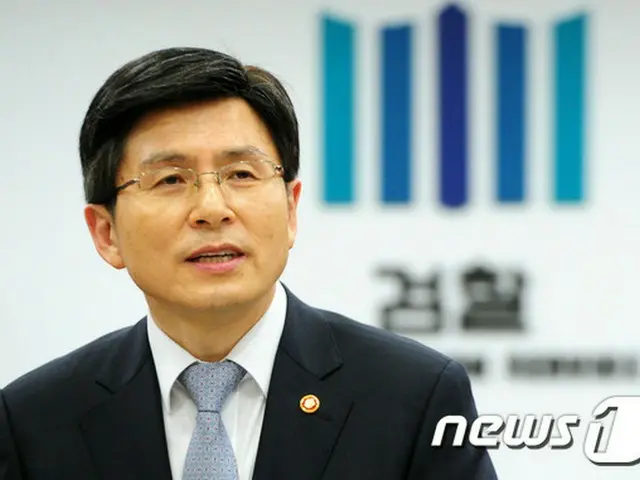 韓国の朴槿恵（パク・クネ）大統領は21日、ファン・ギョアン（58、黄教安）法務部長官を新首相候補者に指名した。