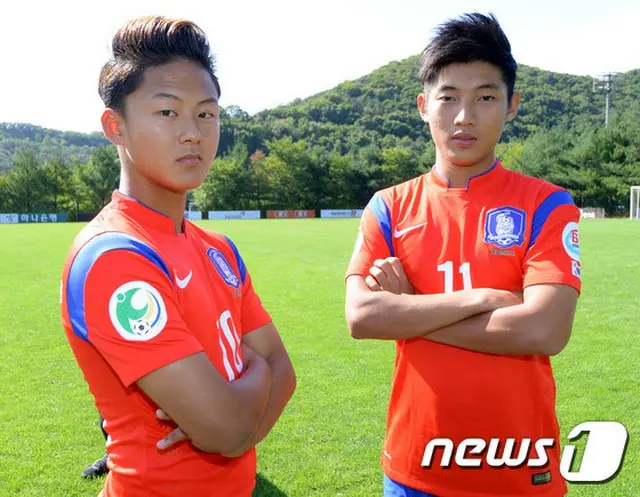 “韓国のメッシ”イ・スンウとチャン・ギョルヒ（以上、バルセロナ・フベニルA）が試合でプレーできない残念さより、サッカーファンの健康を第一に考えた。（提供:news1）