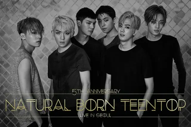 韓国アイドルグループ「TEENTOP」がソウル単独コンサート「NATURAL BORN TEENTOP LIVE IN SEOUL」のポスターを公開して、期待を高めた。（提供:OSEN）
