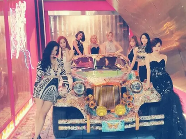 韓国ガールズグループ「少女時代」ティファニーがMV（ミュージックビデオ）撮影現場写真を公開した。（提供:OSEN）