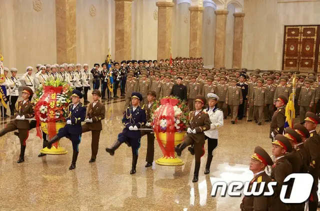 北朝鮮のリ・ヨンジュ海軍司令官が、上将（星3つ）から大将（星4つ）に昇格したことがわかった。
