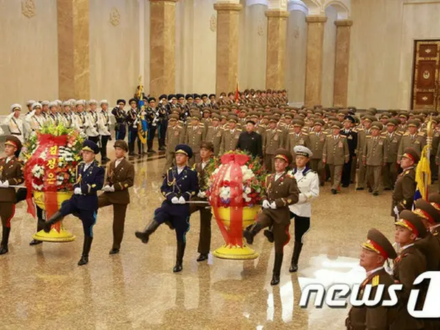 北朝鮮のリ・ヨンジュ海軍司令官が、上将（星3つ）から大将（星4つ）に昇格したことがわかった。