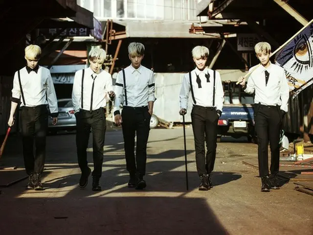 韓国アイドルグループ「BEAT WIN」（ソンヒョク、ヨンジョ、ジョンハ、ユヌ、ソンホ）が自分たちのロールモデルに「BIGBANG」を選んだ。（提供:news1）