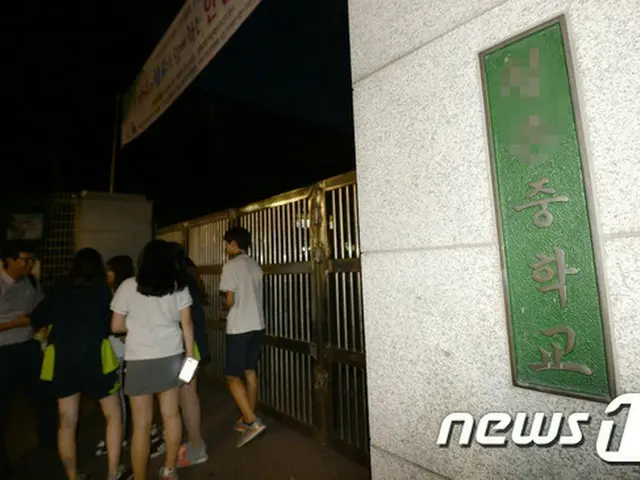 韓国・ソウル市の南西部に位置する陽川（ヤンチョン）区の中学校でブタンガスを爆発させて逃走した男子学生が警察につかまった。（提供:news1）