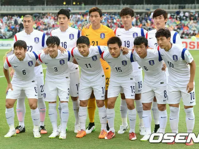9月のFIFA（国際サッカー連盟）ランキングで、韓国は先月から3ポイント下げ57位になった。（提供:OSEN）