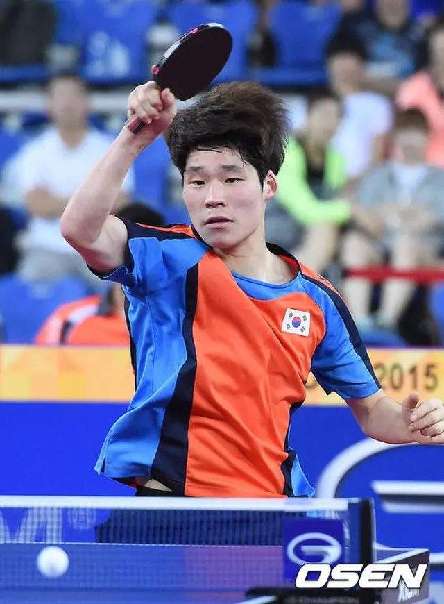 チャン・ウジン‐イ・サンスが国際卓球連盟（ITF）ワールドツアーオーストリアオープン男子ダブルスの頂点に立った。（提供:OSEN）